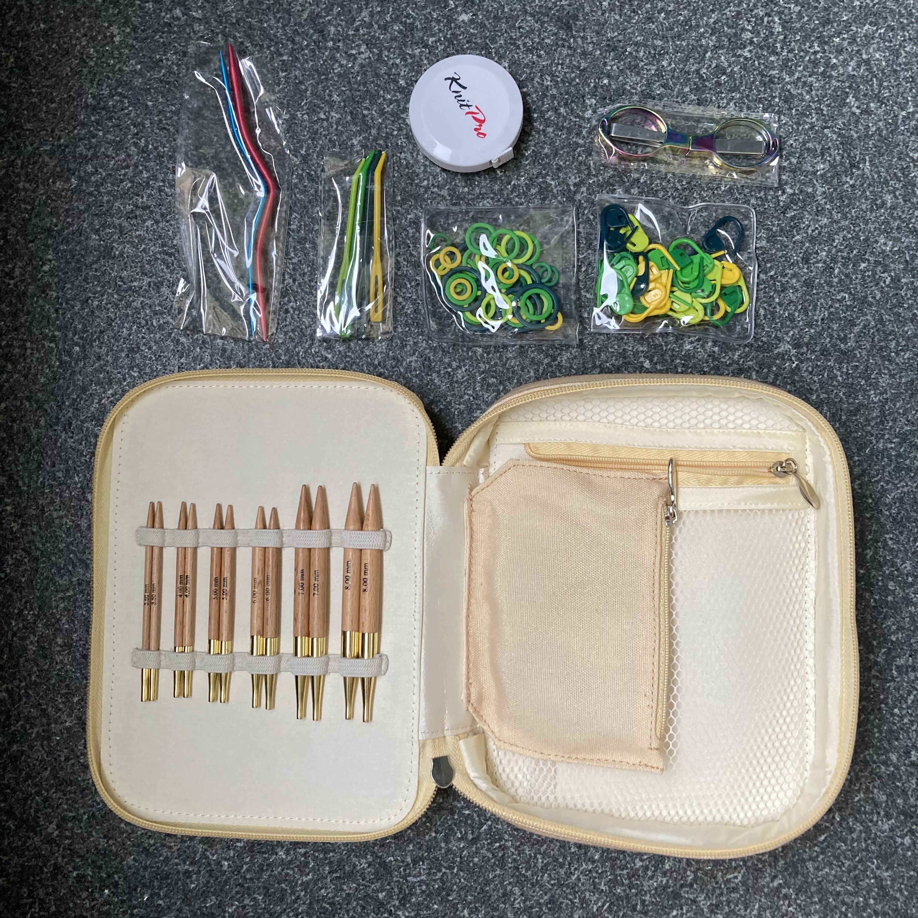 [Knitpro] Beginner set基礎自由輪針組