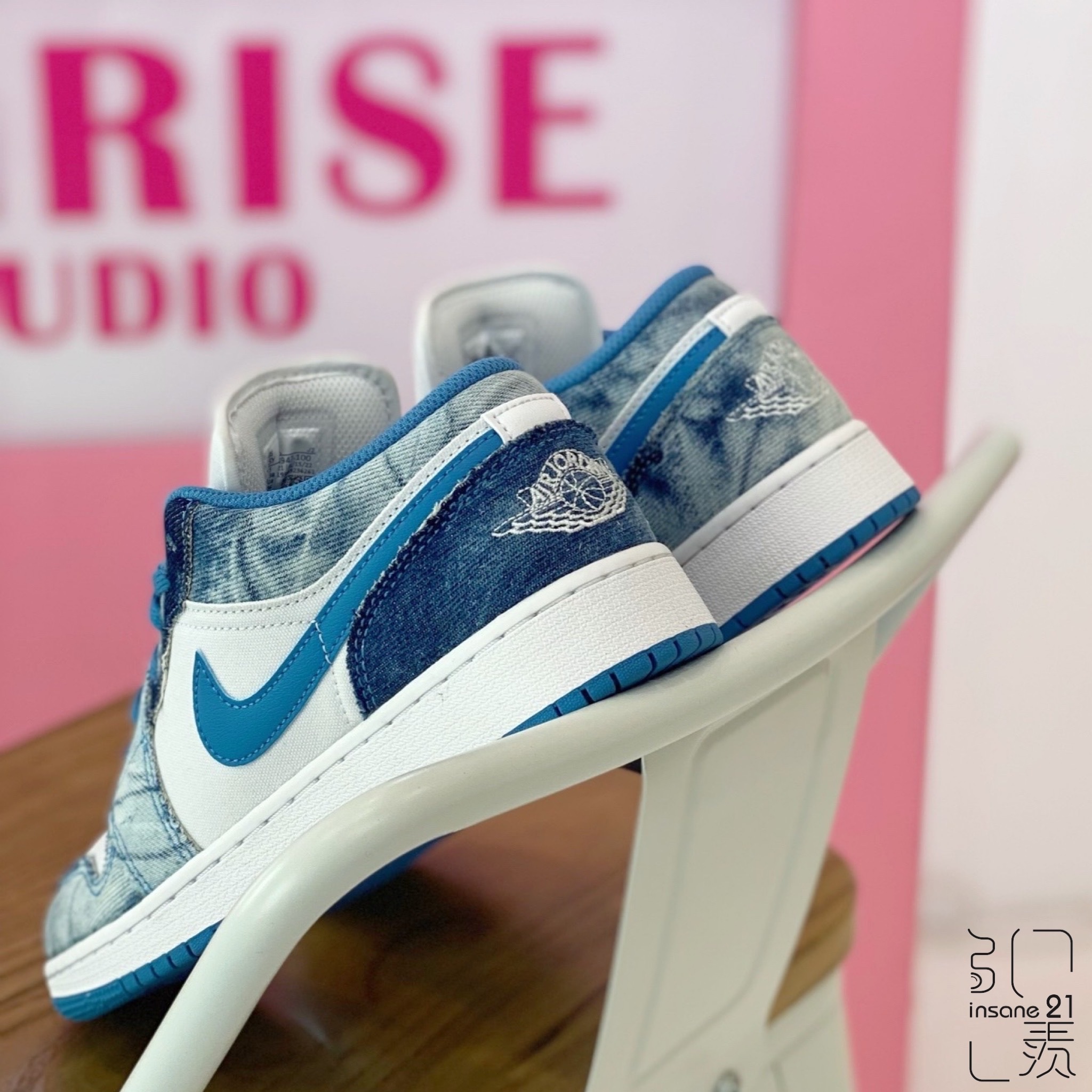 NIKE AIR JORDAN 1 LOW Washed Denim 水洗藍牛仔丹寧全新正品DM894