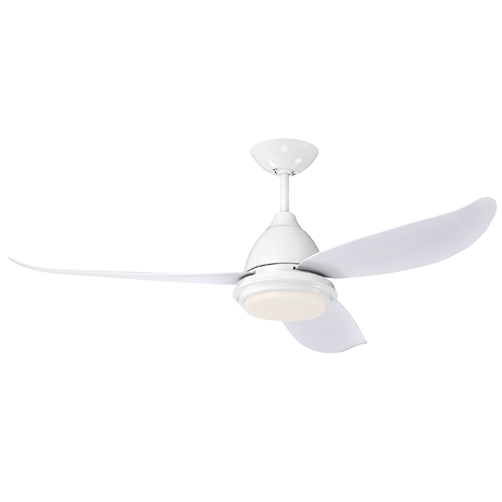 玉兔吊扇 DC直流 調光調色 時尚白