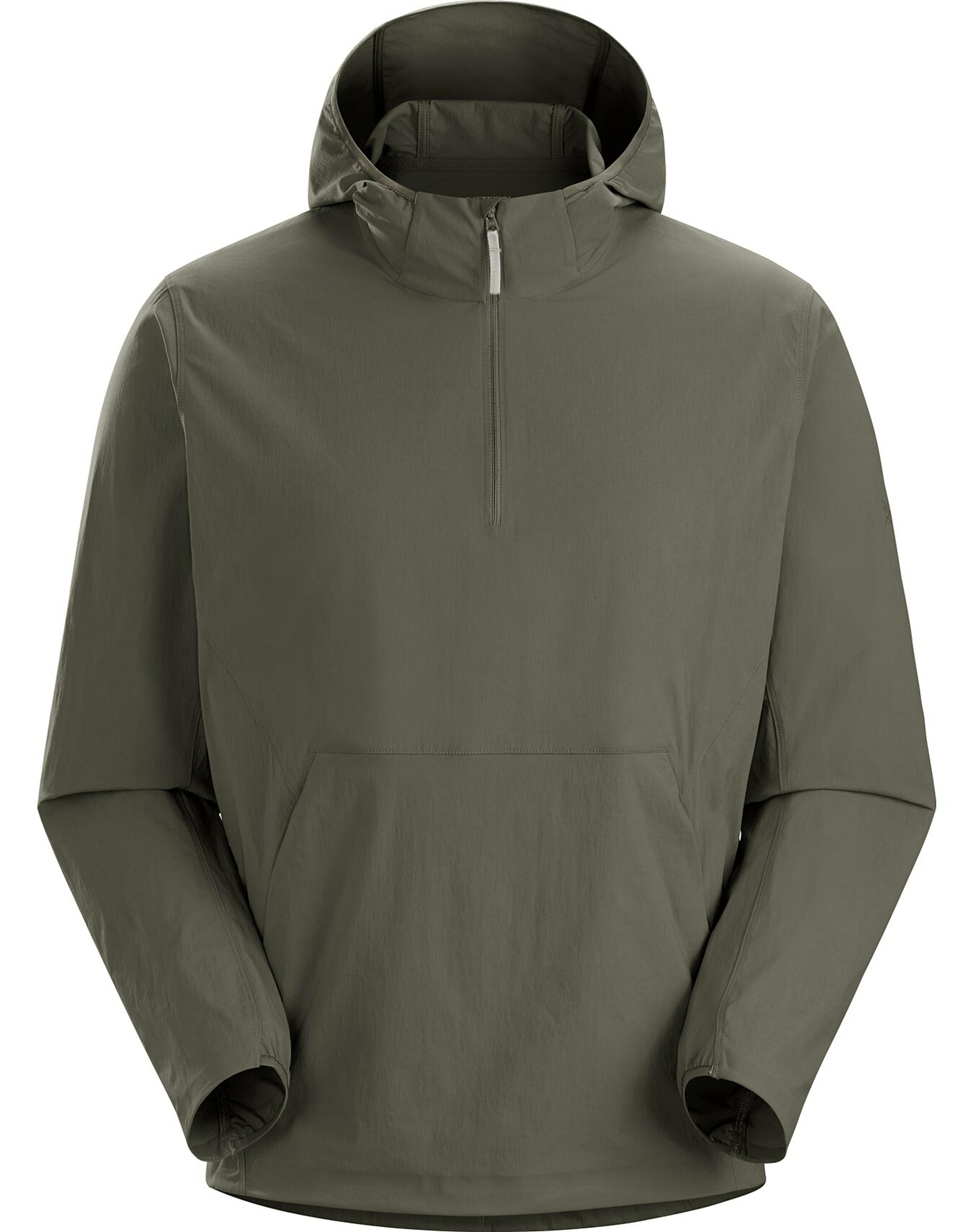 新款 Arcteryx 始祖鳥 ACROPLE 防水 套頭帽T 深綠褐色 男裝