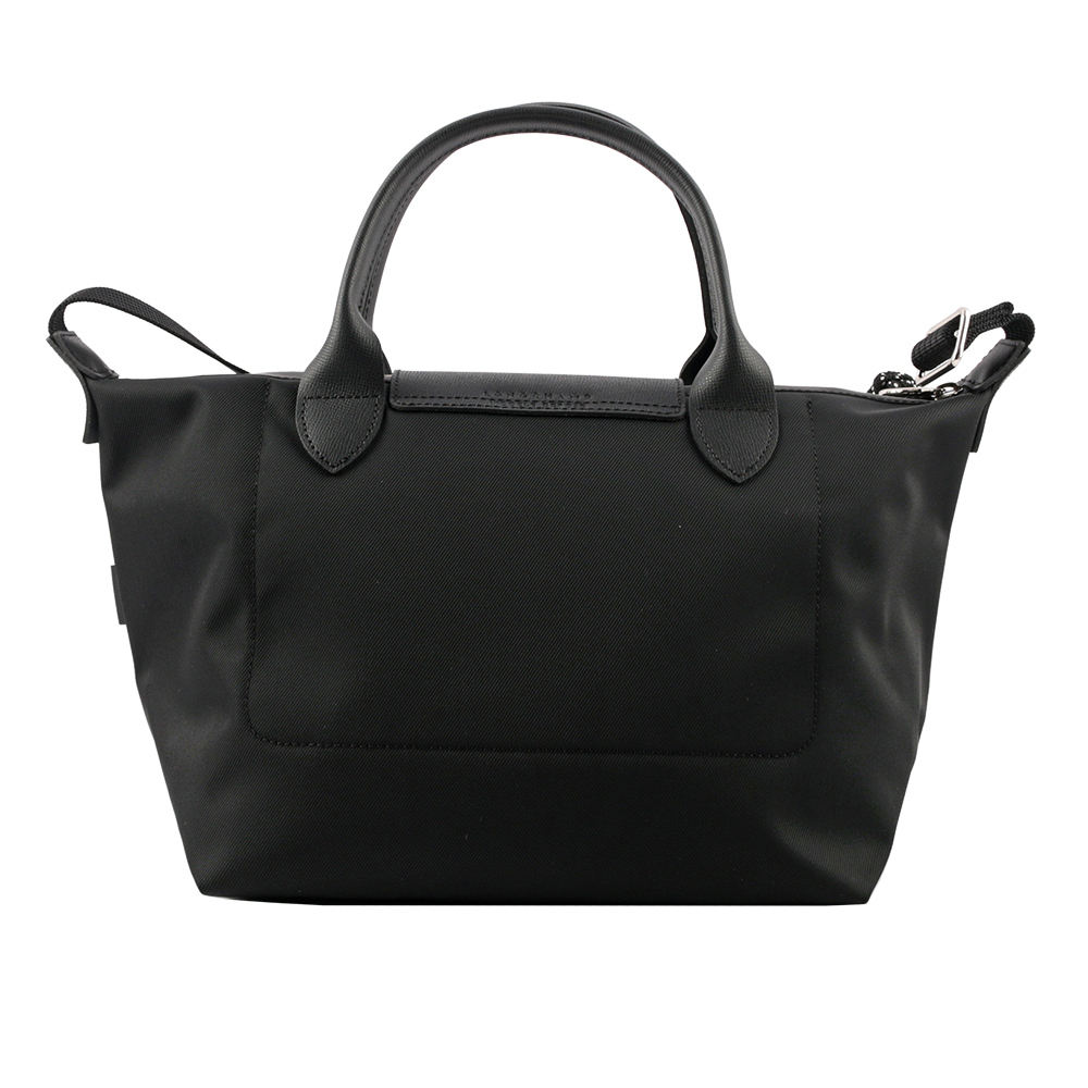 【LONGCHAMP】S號 LE PLIAGE ENERGY 再生帆布二用包(黑色) L1512 HSR 001