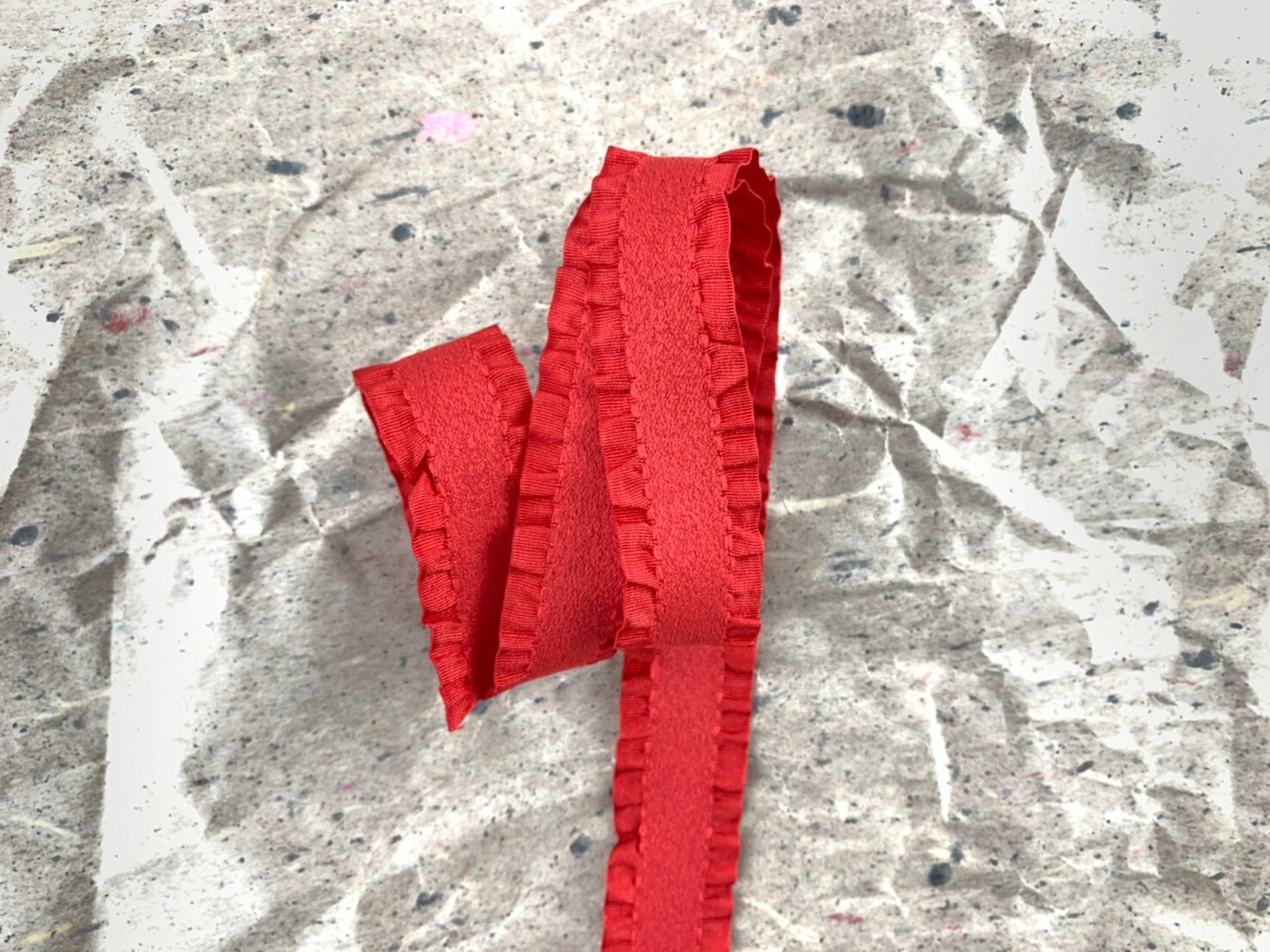 麂皮荷葉邊/3款寬度