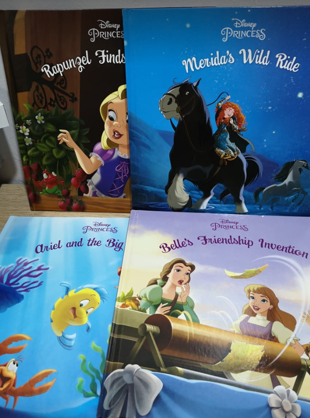 CS Disney Princess (4 books Hardcover)