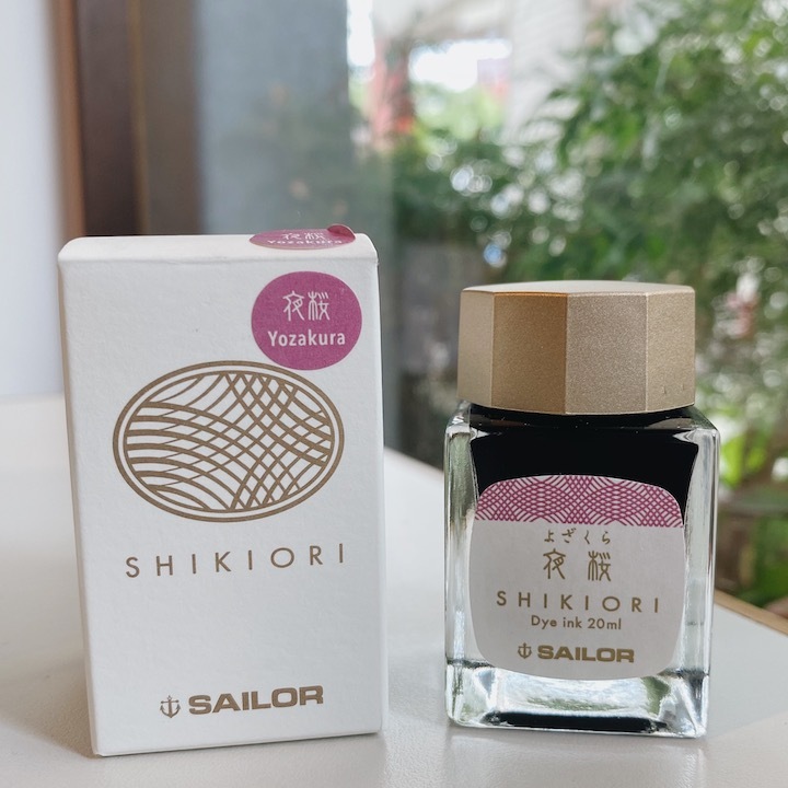 夜櫻 寫樂四季織  20ml鋼筆墨水