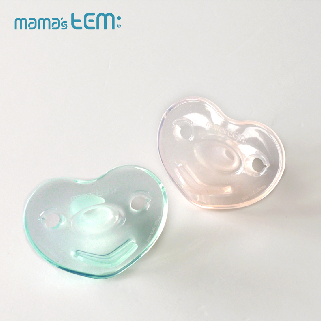 兔子啾啾安撫奶嘴【兩入組-不含兔子收納盒與防落帶】-韓國MAMA's TEM固齒器