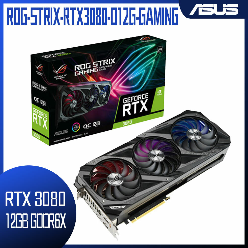 ○ショッピング価格○ 未使用ROG-STRIX-RTX3080-O12G-GAMING非LHR12GB