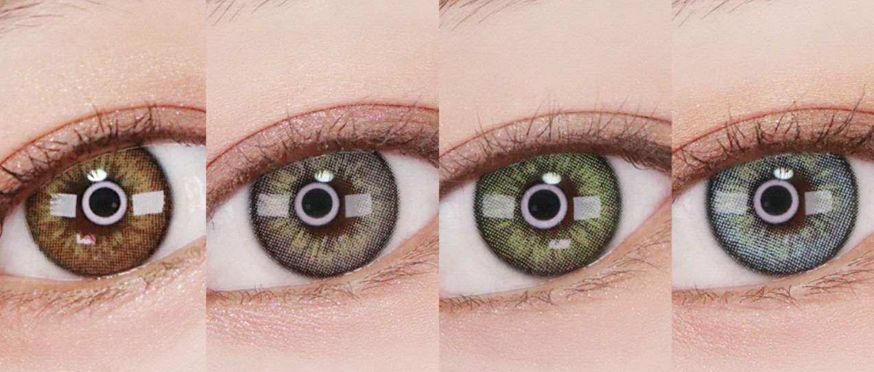 LensVery Very Tok 每月即棄彩妝隱形眼鏡｜每盒2片 (Sunset Brown/ Urban Gray/ Spring Green)