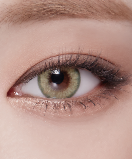 LensVery Wonder Eye 每月拋棄彩妝隱形眼鏡｜每盒2片 (Green)