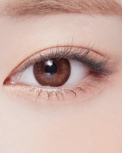 LensVery Rosee Romantic 每月拋棄彩妝隱形眼鏡｜每盒2片 (Brown)