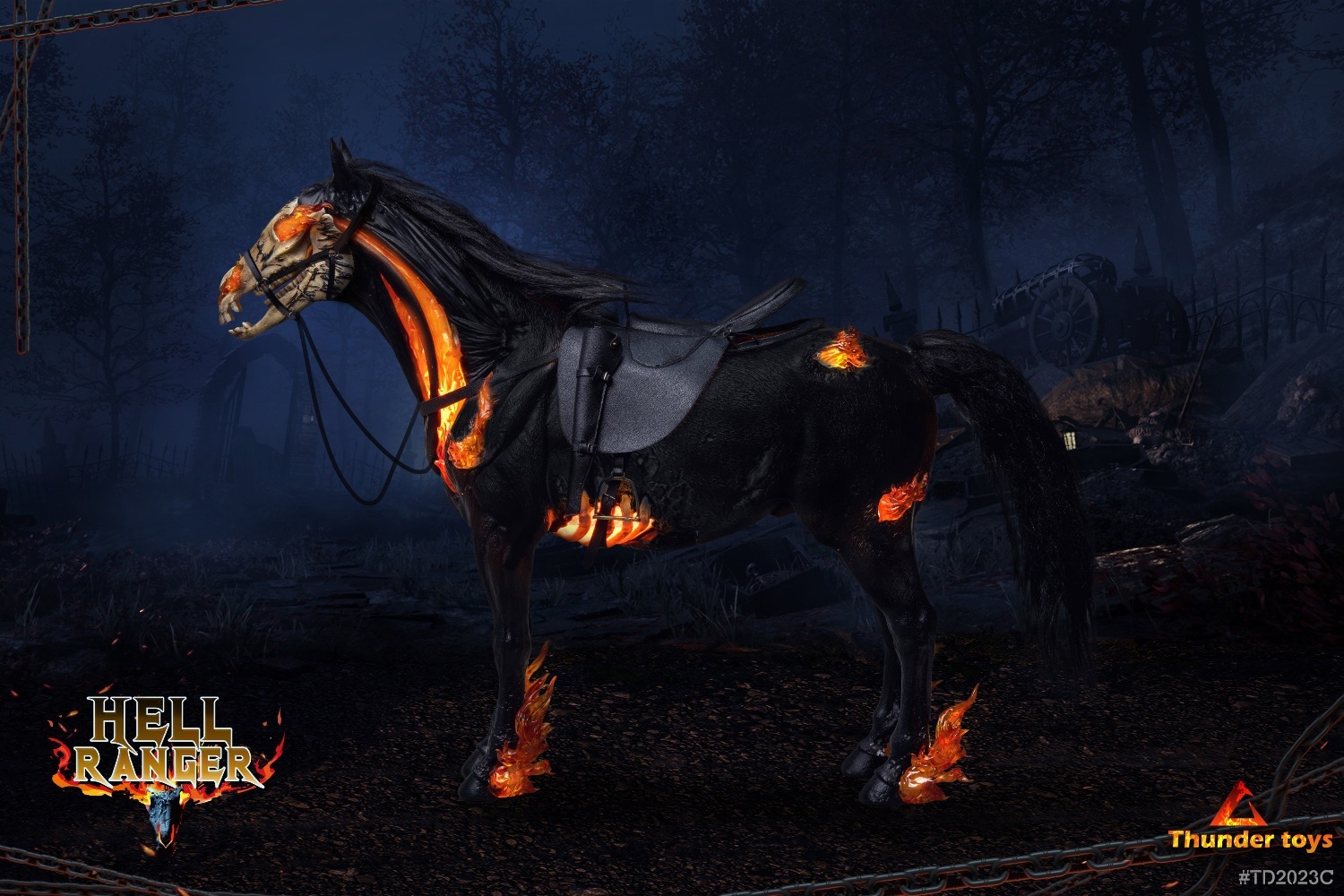 Thunder Toys TD2023C 1/6 Scale Hell Horse (現貨)