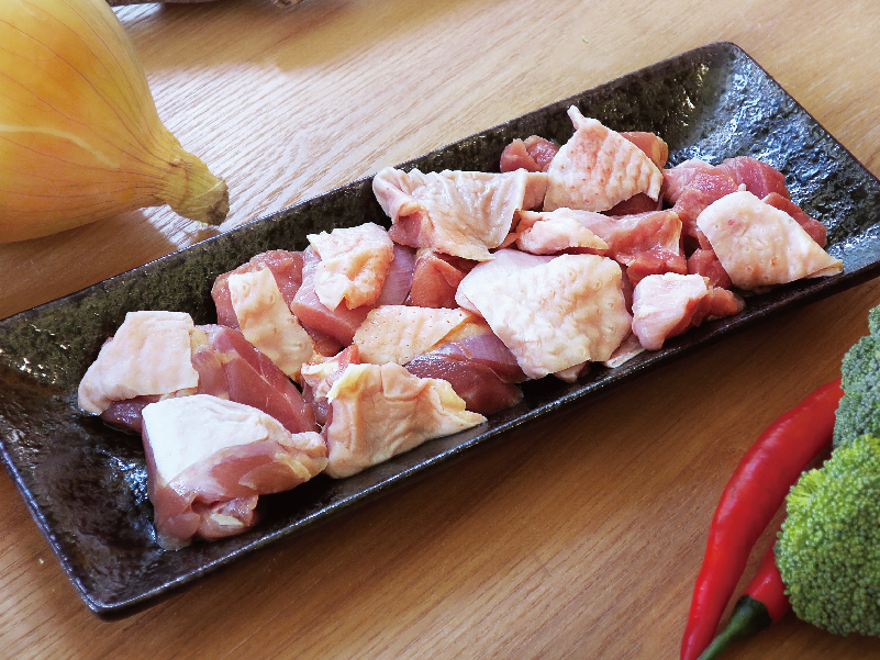 月球放山土雞-去骨雞腿切塊