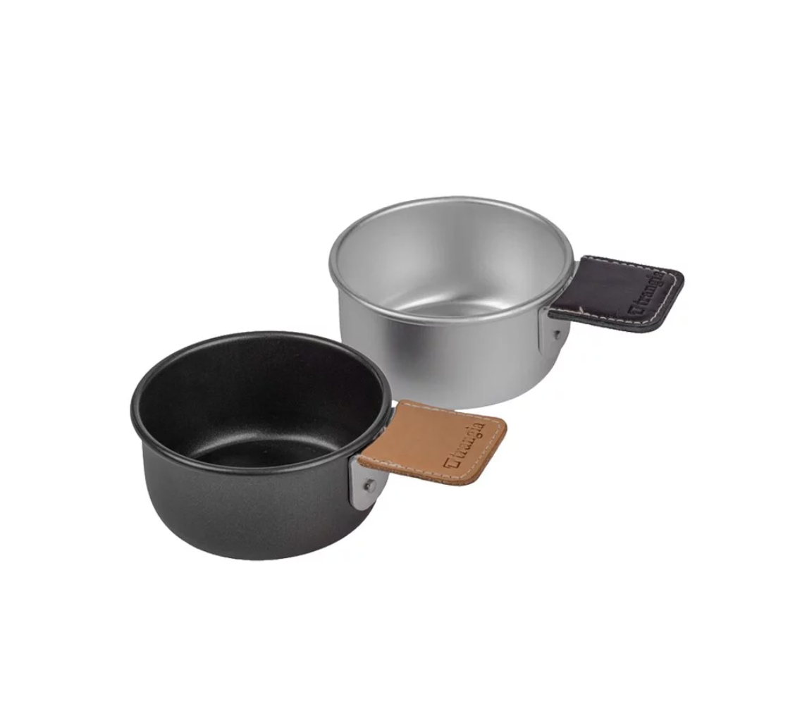 【Trangia】 Mug Leather Cover 超輕鋁萬用馬克杯隔熱真皮原色皮套