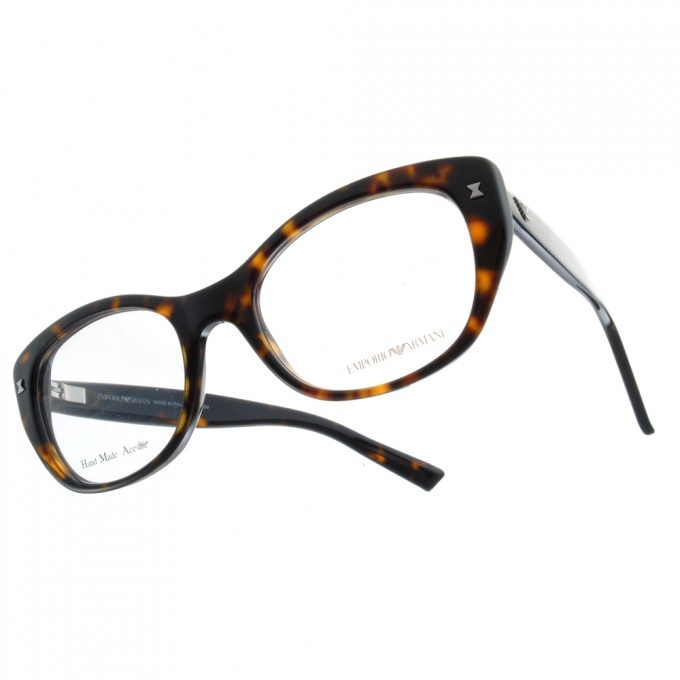 【EMPORIO ARMANI】EA9864 086 復古貓眼款光學眼鏡