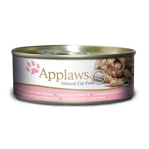 APPLAWS 肉絲湯系列貓罐 - 吞拿魚及蝦 [70G/156G]（香港行貨）