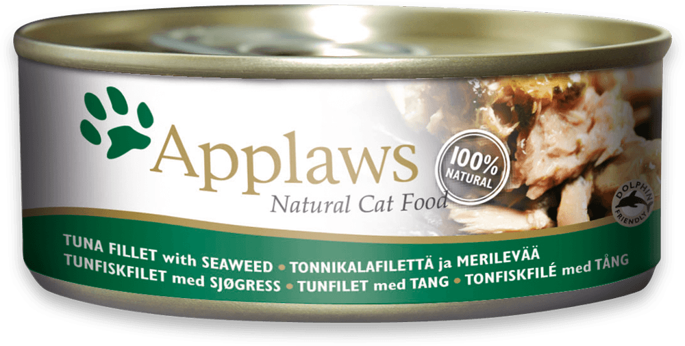 APPLAWS 肉絲湯系列貓罐 - 吞拿魚紫菜 [70G/156G]