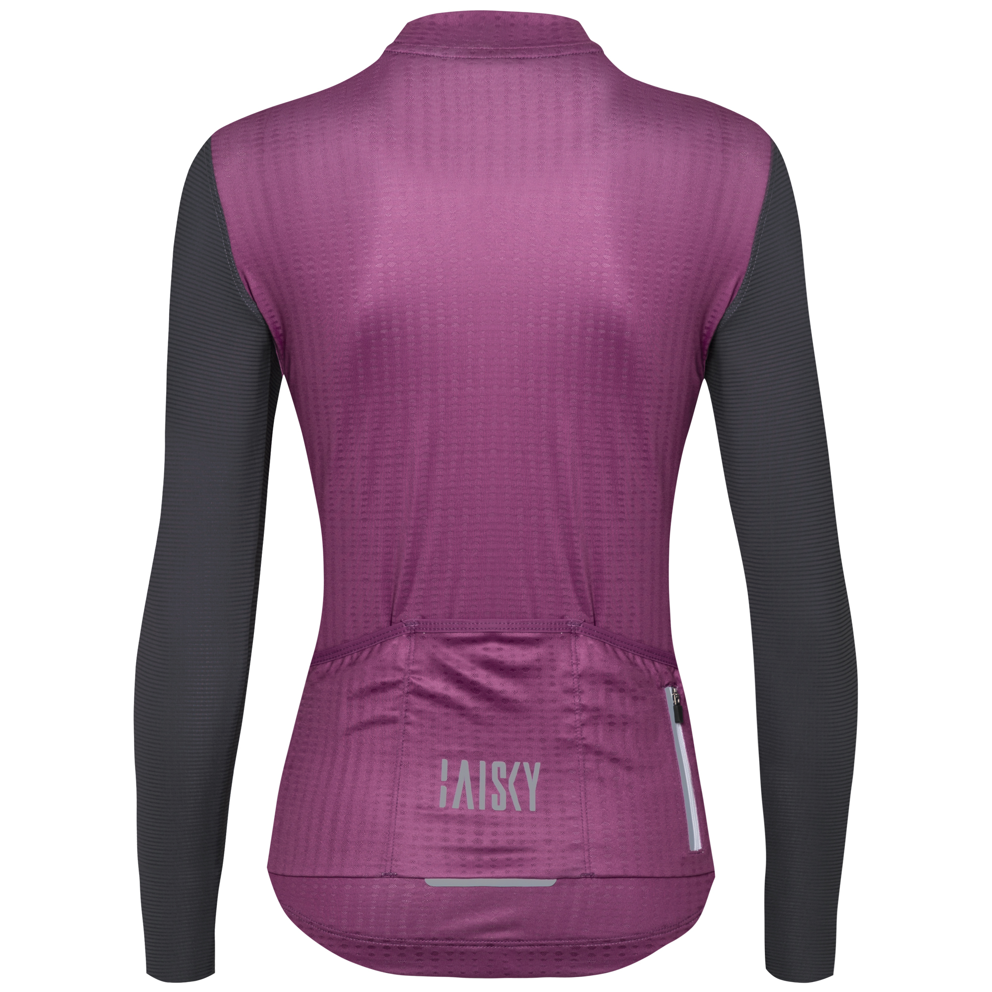 女款空力薄款長車衣 對比 紫