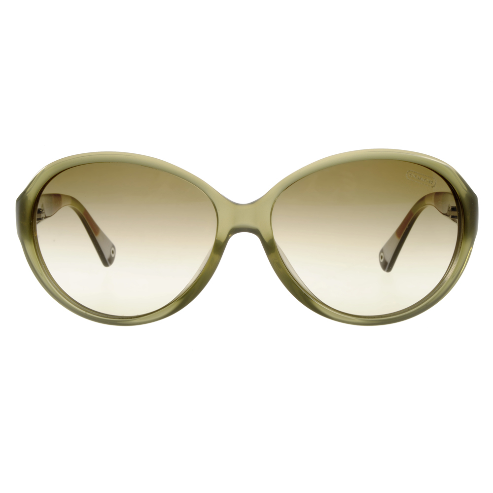 【COACH】COS8008A 504213 都會經典LOGO圓框太陽眼鏡