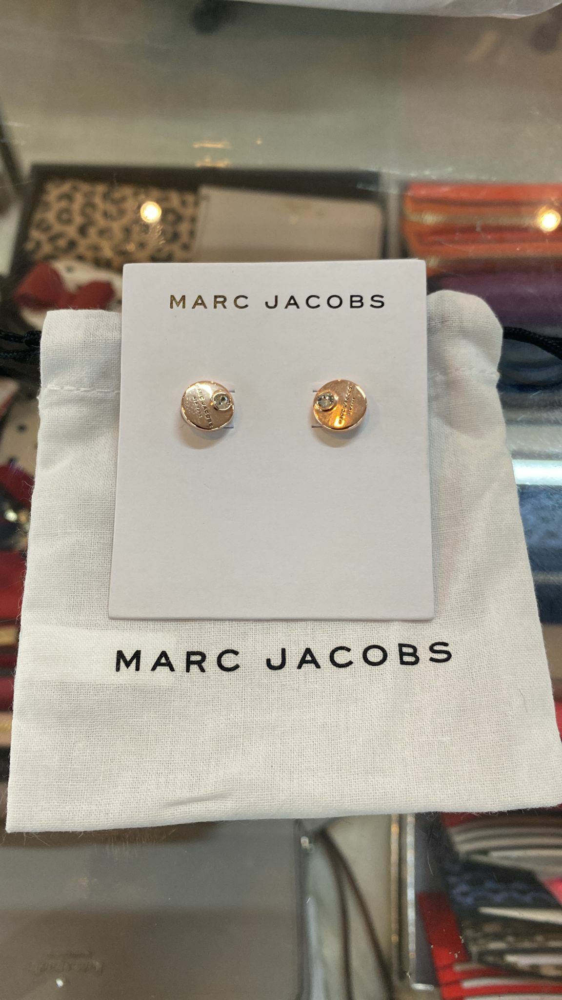 [S] MARC JACOBS M0009789-971 COIN STUDS,CRYSTAL/ROSE GOLD, 889732669019 (SMJ26)