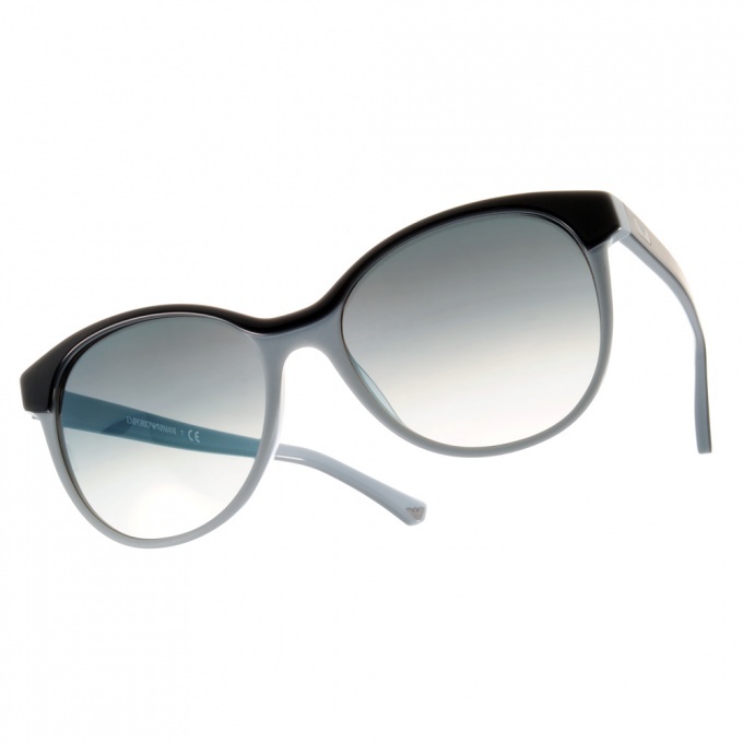 【EMPORIO ARMANI】EA4016F 511311復古學院風 圓框太陽眼鏡