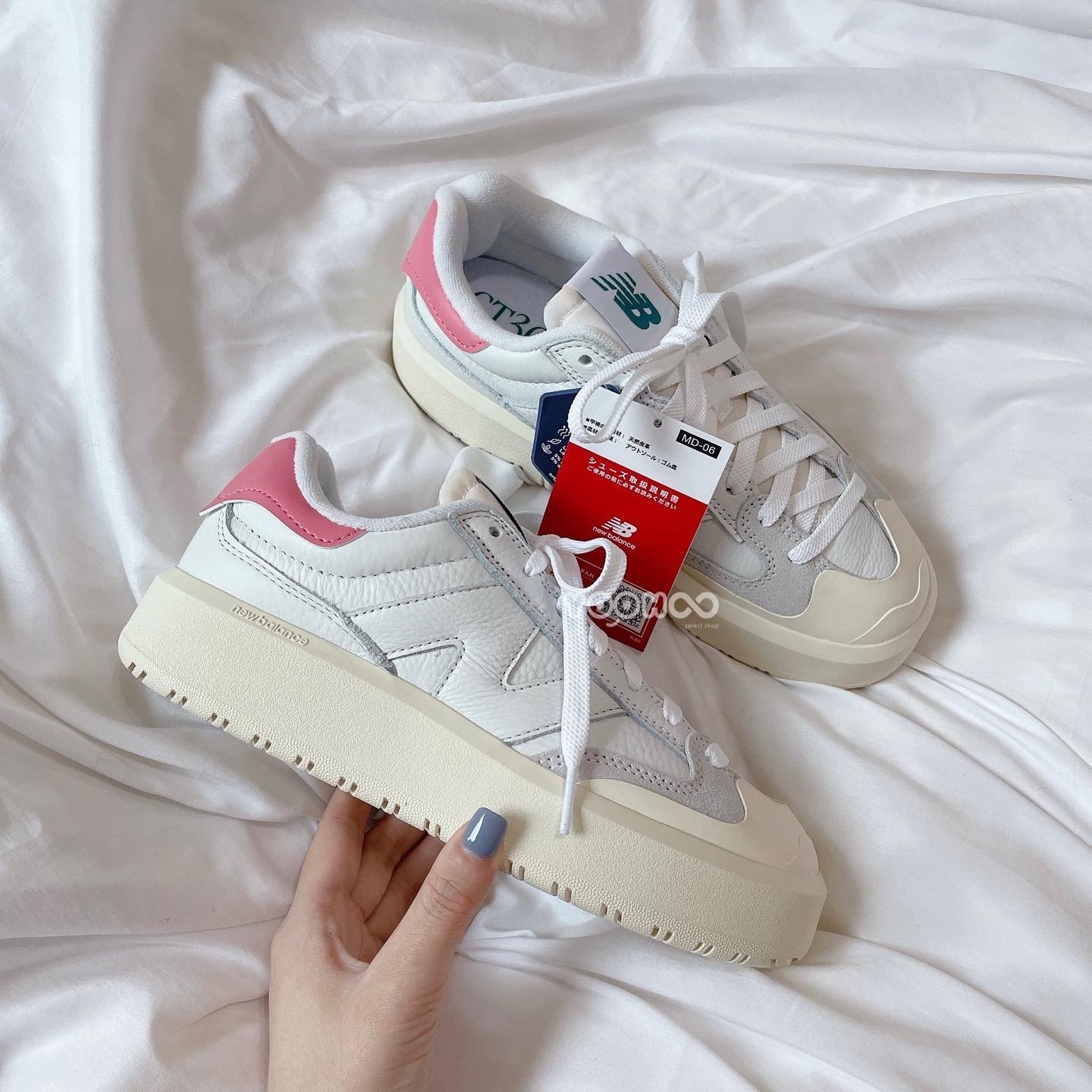 現貨┃new balance CT302OC CT302 厚底鞋 增高鞋 IU代言系列 乾燥玫瑰