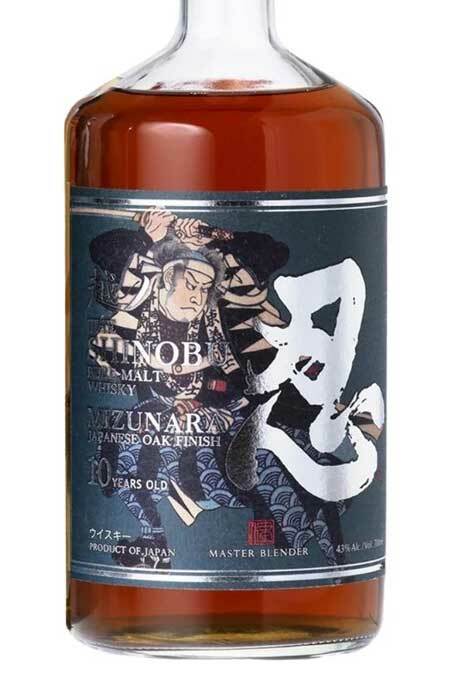 Shinobu 忍 Pure Malt Whisky 10 Years Mizunara Oak Finish , 700ml