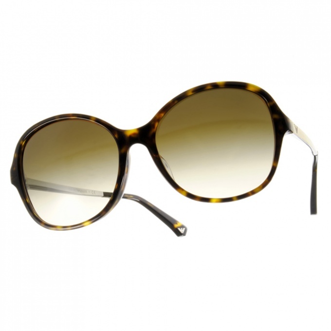 【EMPORIO ARMANI】EA4024F 502613 摩登圓框太陽眼鏡