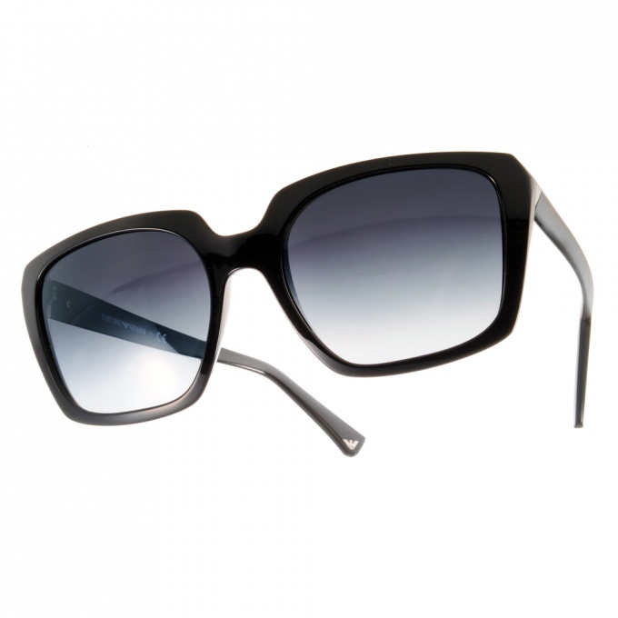 【EMPORIO ARMANI】EA4026 50178G 復古大方框太陽眼鏡