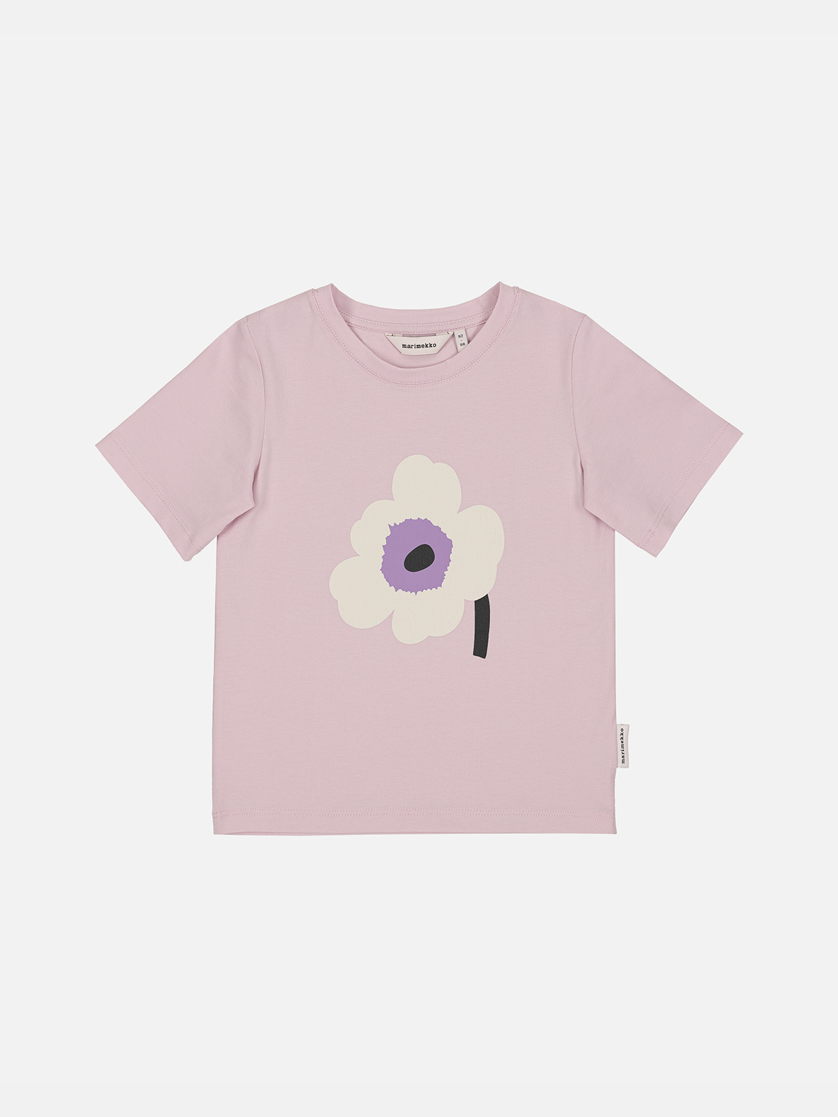 Kids Unikko Placement Short Sleeve Tee | MARIMEKKO