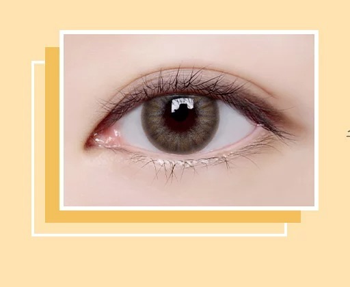 [預訂][月拋] LENSME Louis Shine 每月拋棄彩妝隱形眼鏡｜2片 (ALMOND CREAM)