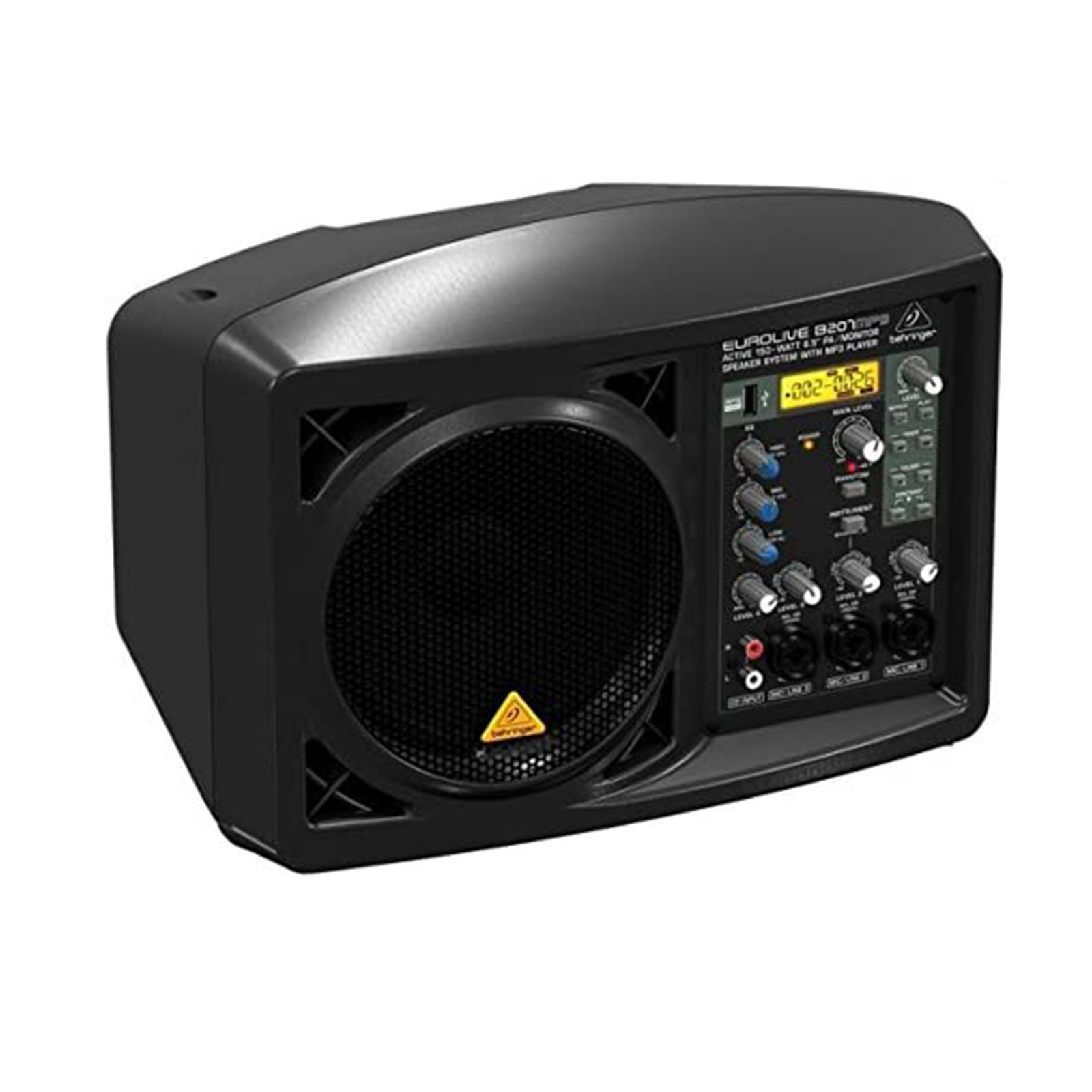 Behringer B207MP3 有源 150 瓦 6.5 英寸 PA/屏幕揚聲器系統