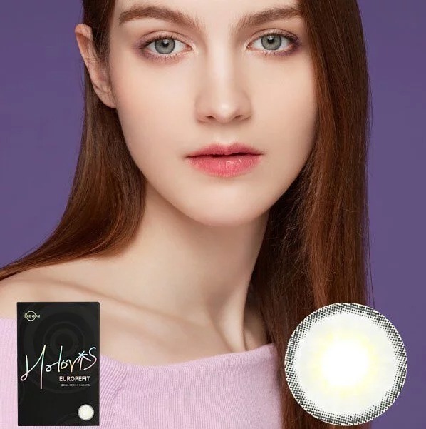[預訂][月拋] LENSME Holoris EUROPEFIT 每月拋棄彩妝隱形眼鏡｜2片 (Satin Ash)