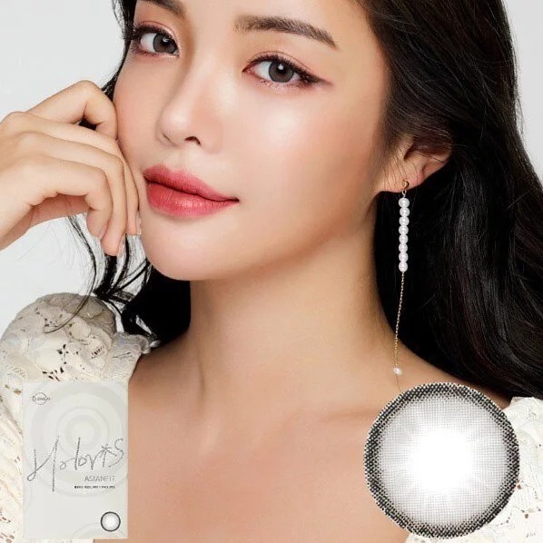 [預訂][月拋] LENSME Holoris ASIANFIT 每月拋棄彩妝隱形眼鏡｜2片 (MILD GRAY)