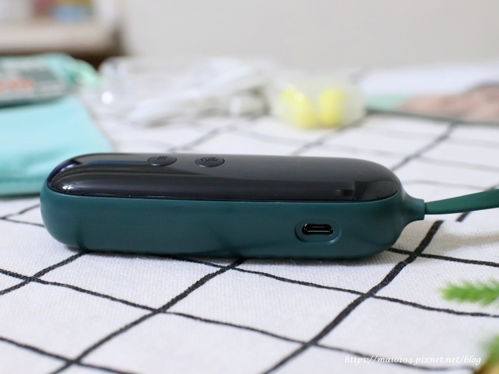 麥的小窩推薦時尚皮革三段溫控震動按摩熱敷眼罩，時尚又實用