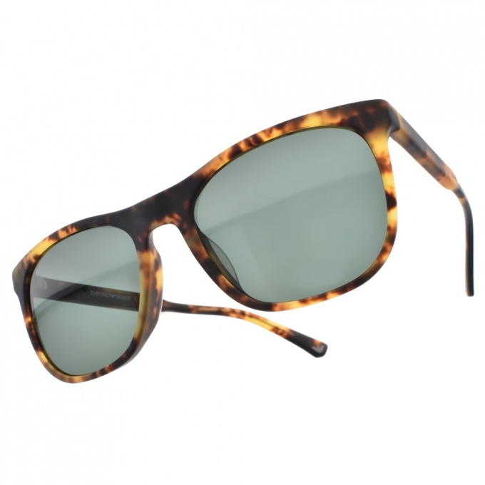 【EMPORIO ARMANI】EA4099F 567771 時尚大方框太陽眼鏡