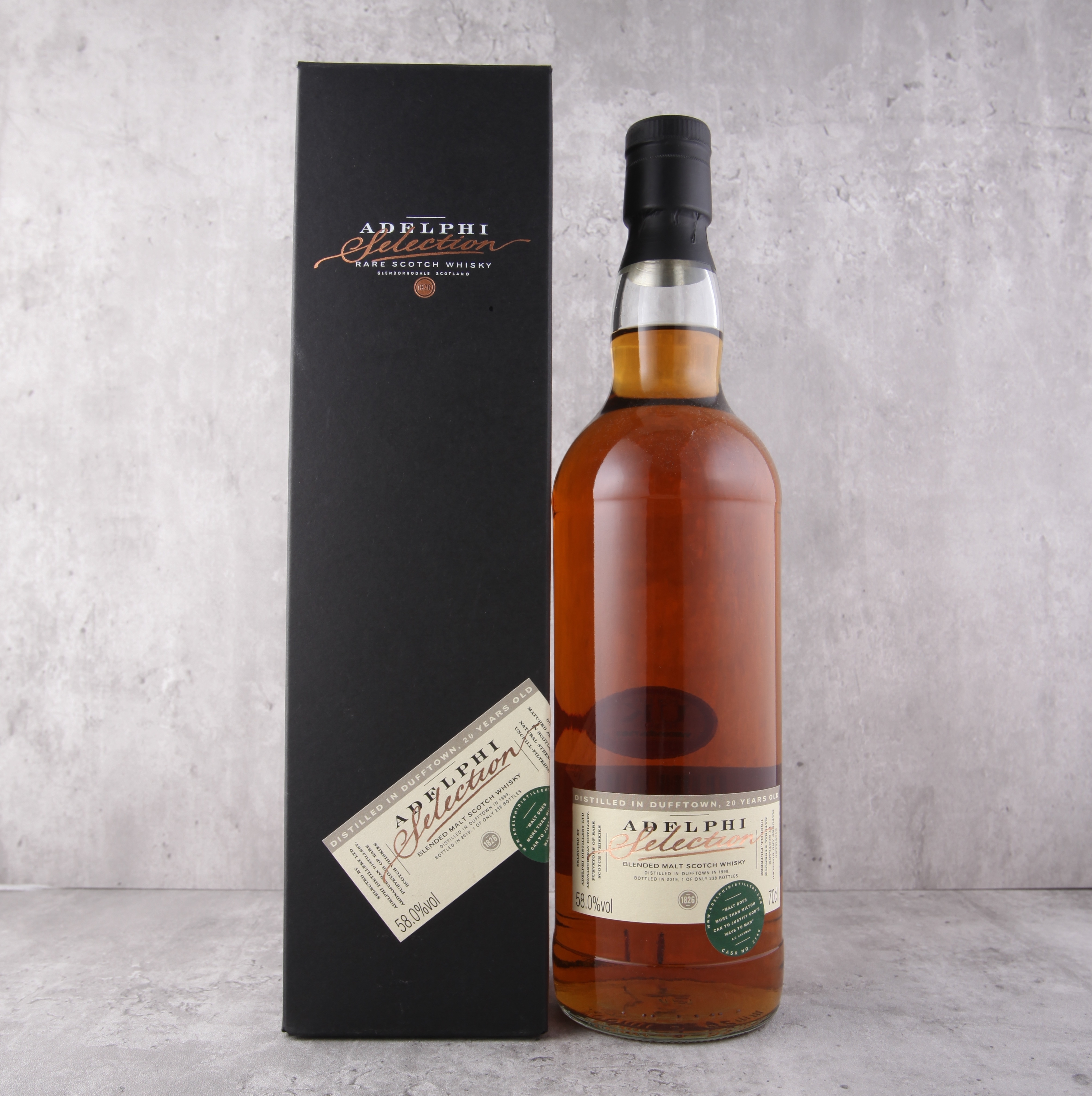 Adelphi Distilled In Dufftown (Balvenie) 1999/2019 Refill PX Sherry #2140 58%