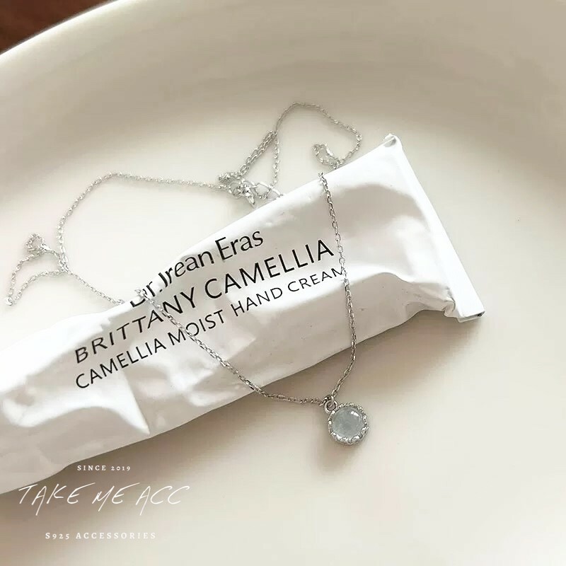 月光石｜純銀項鍊