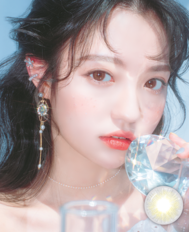 LensVery TinkerVery 季拋彩妝隱形眼鏡｜每盒1片Gray