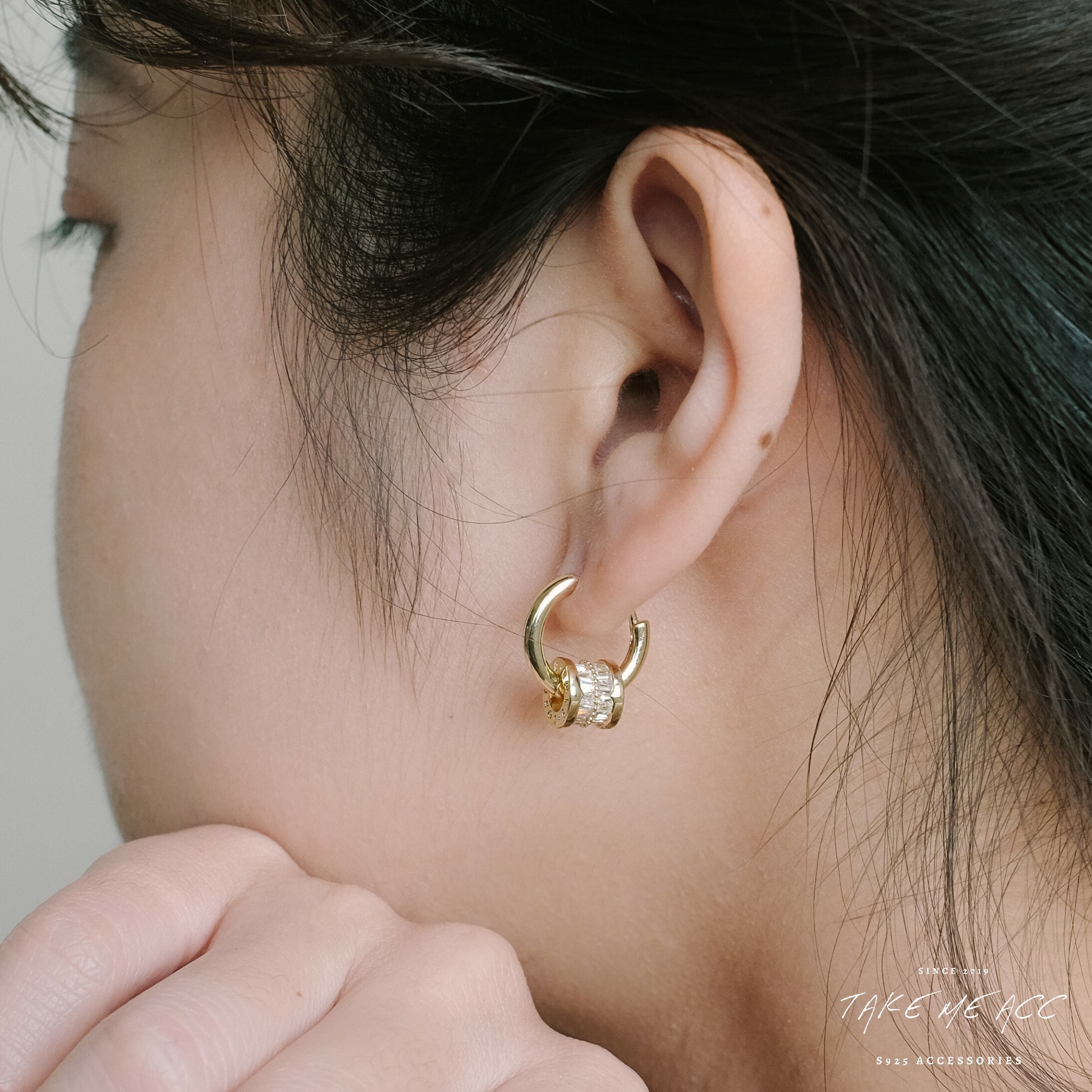 Love Forever｜純銀針耳環