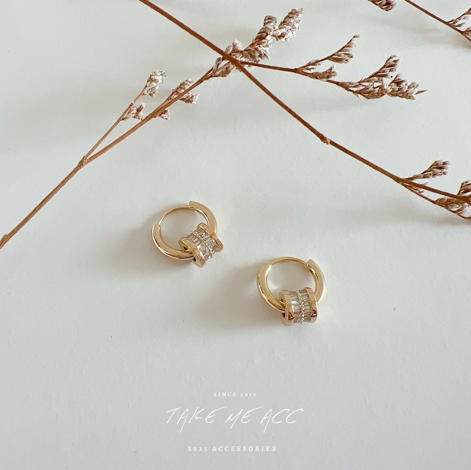 Love Forever｜純銀針耳環