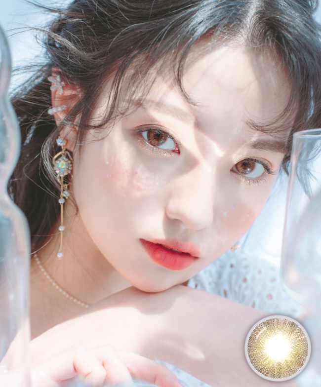 LensVery TinkerVery 季拋彩妝隱形眼鏡｜每盒1片 Choco