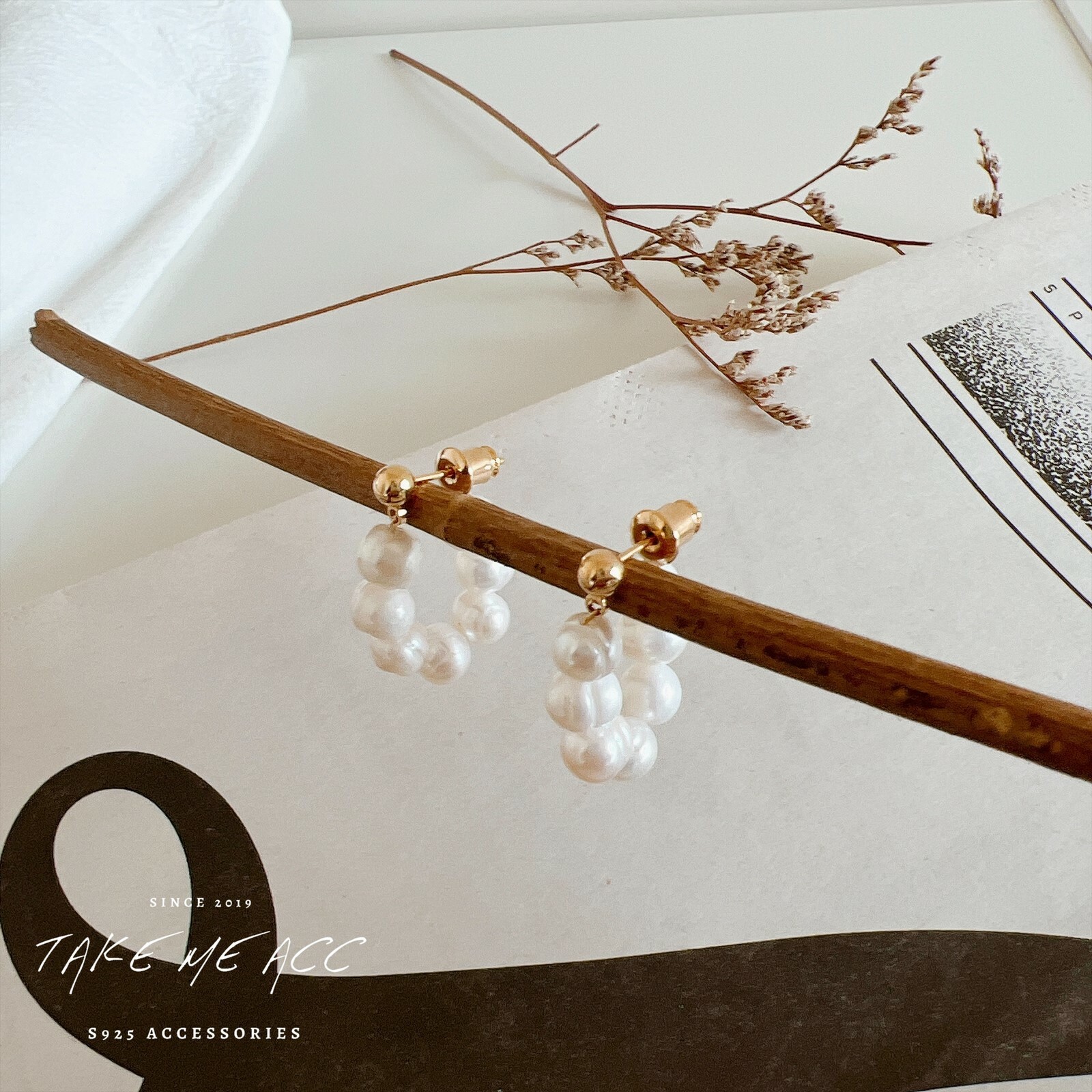 維納斯願望｜純銀針耳環