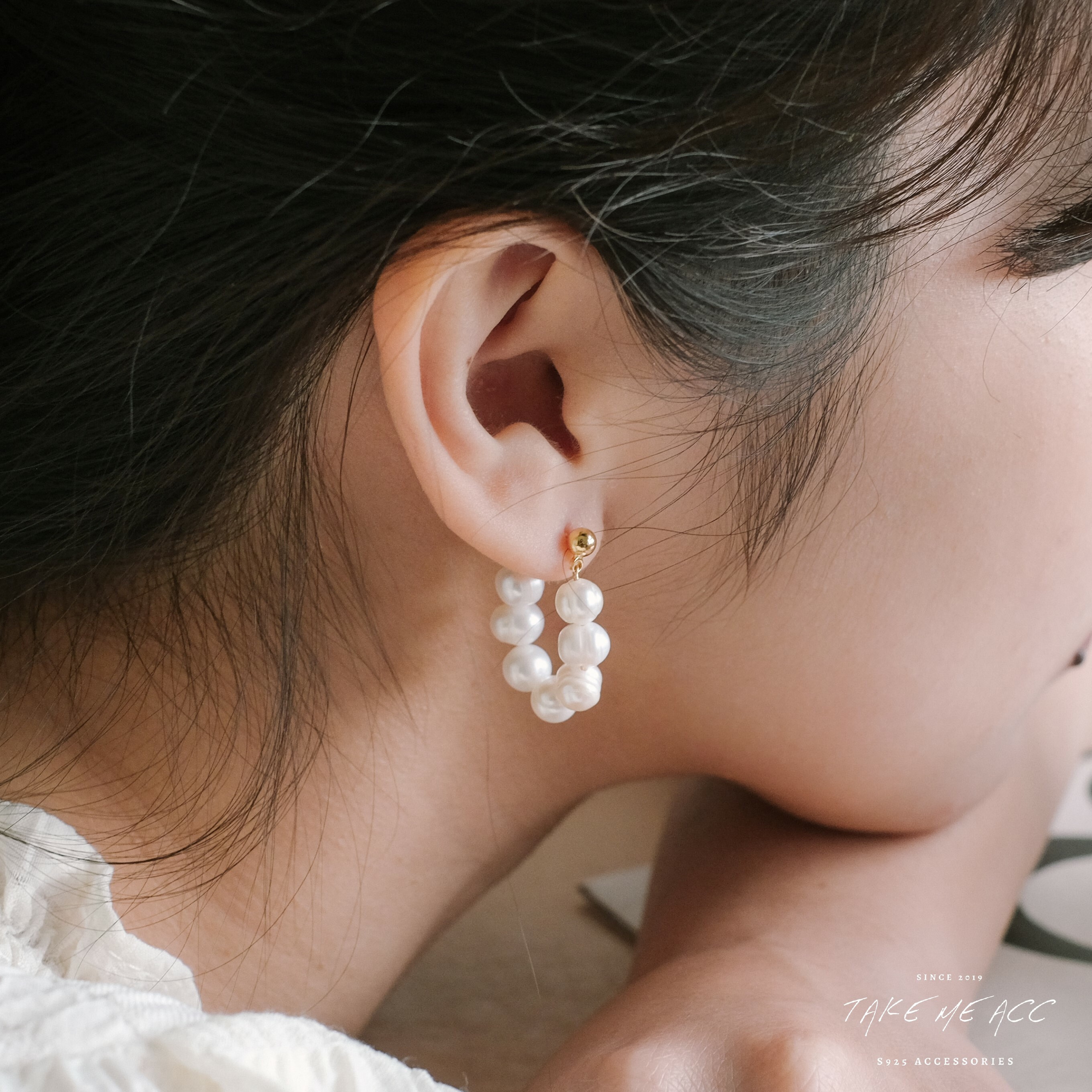 維納斯願望｜純銀針耳環