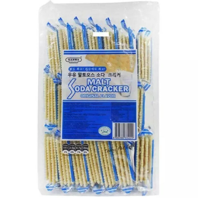 Sanwa Malt Soda Cracker Original Flavor 480g