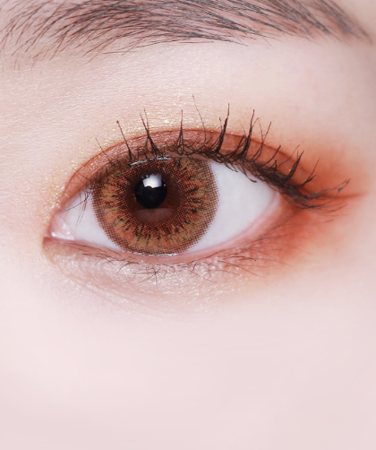 LensVery Vanity 季拋彩妝隱形眼鏡｜每盒1片 (Brown)