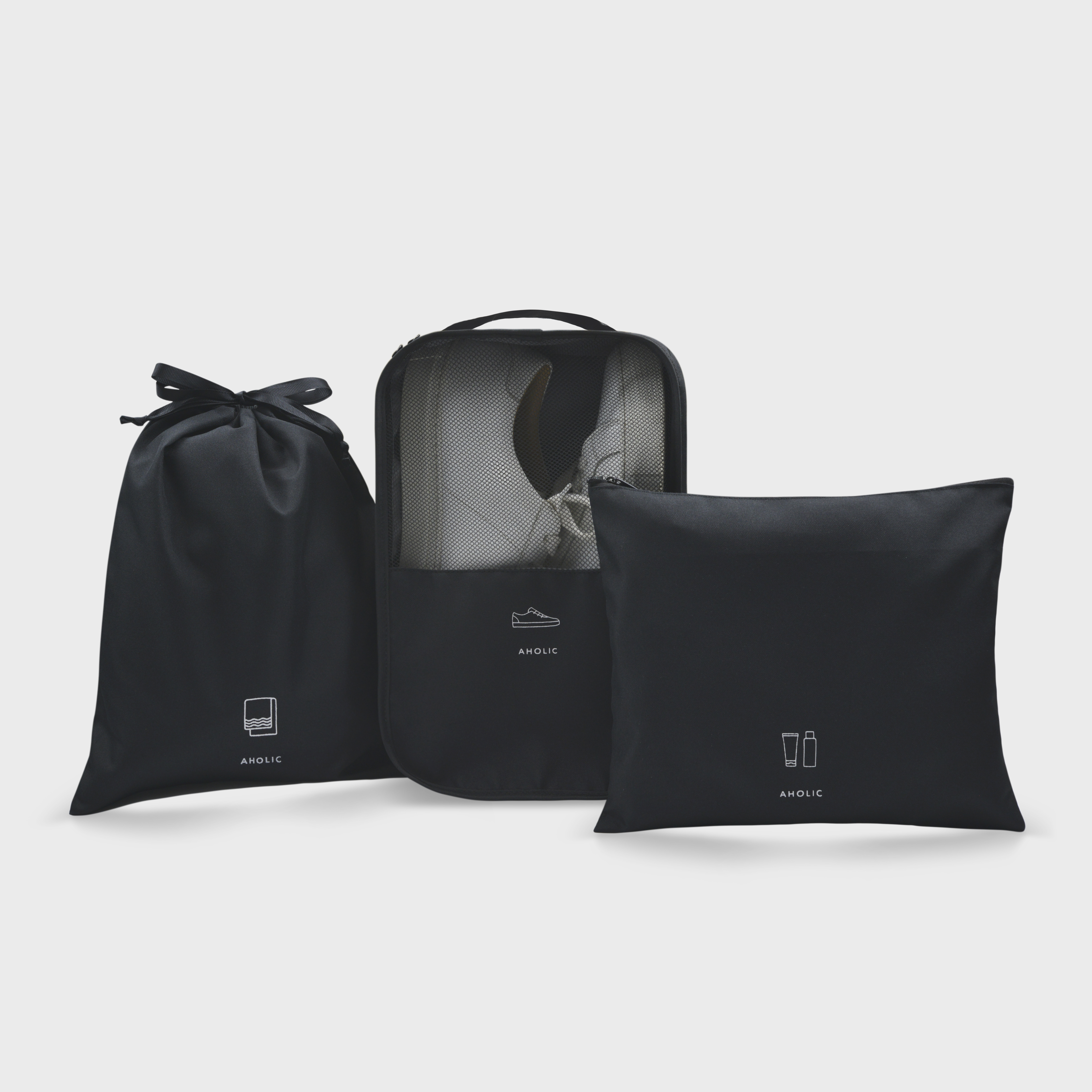 台灣 Aholic｜旅用收納3件組