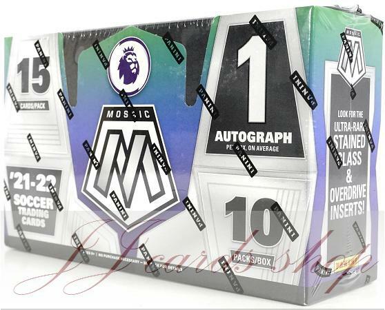 2021-22 Panini Mosaic Premier League EPL Soccer HOBBY 馬