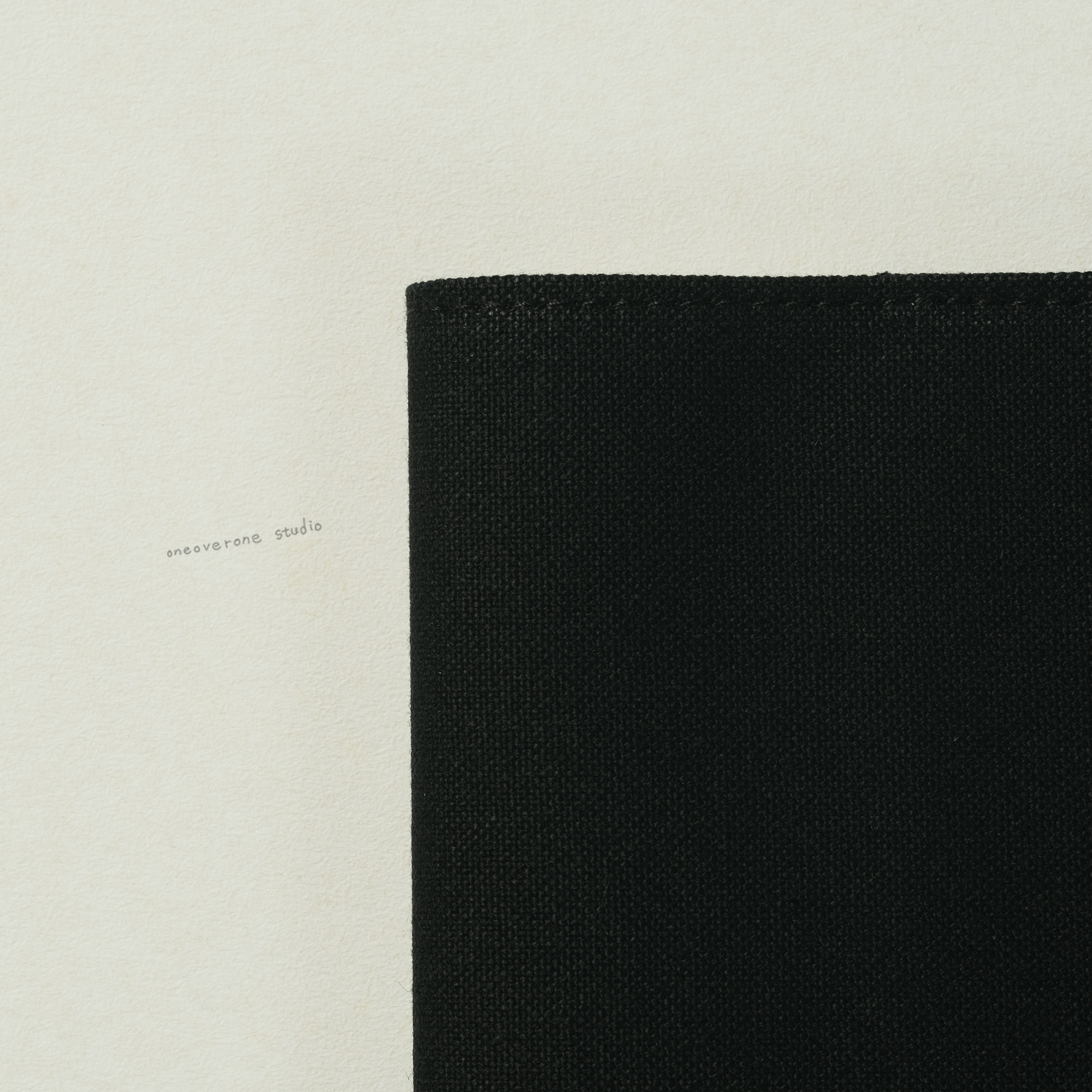 canvas notebook cover/A5/BLACK/MSEED/TAIWAN