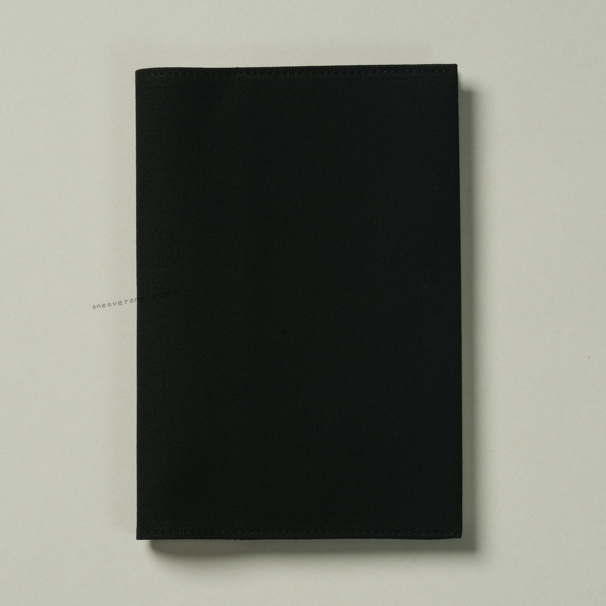 canvas notebook cover/A5/BLACK/MSEED/TAIWAN