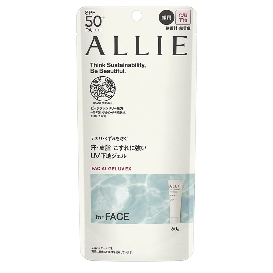 ALLIE Facial Gel UV EX 60g SPF50+ PA++++