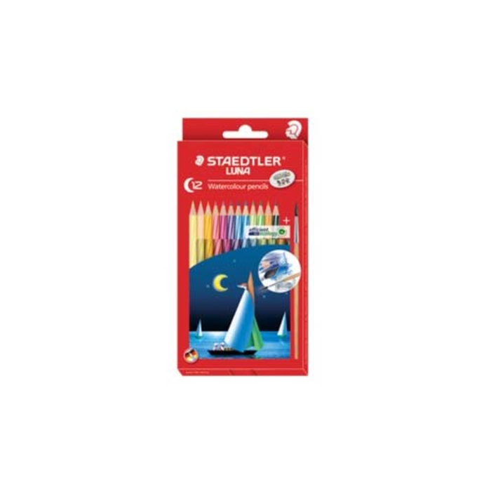 Staedtler Luna Watercolour Pencils 12 Colour (L)